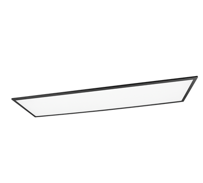 Gamma LED ceiling lamp 119x29 cm matt black — R62861232
