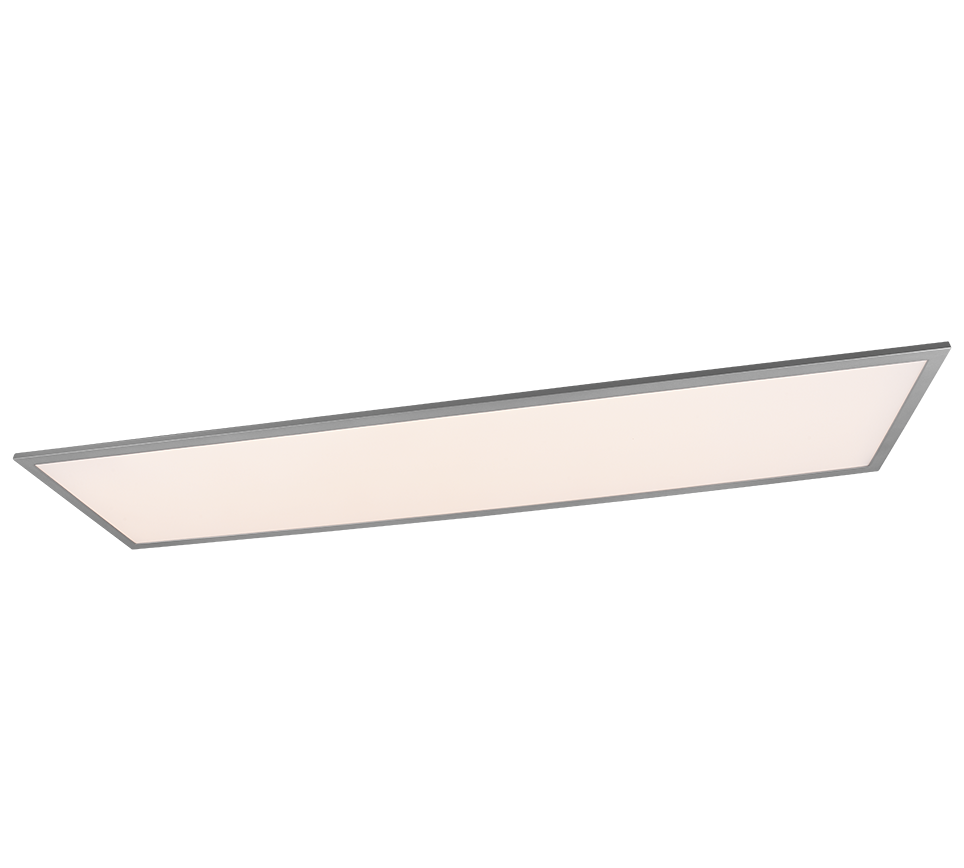 Gamma LED ceiling lamp 119x29 cm grey — R62861287