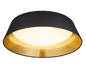 Ponts LED ceiling lamp 45 cm black/gold — R62871879