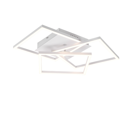Mobile LED ceiling lamp matt white — R62883131
