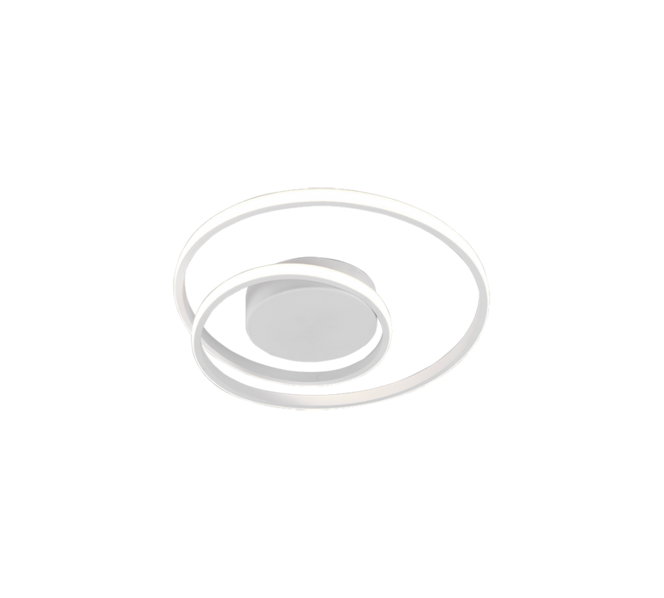 Zibal LED ceiling lamp matt white — R62911131