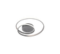 Zibal LED ceiling lamp grey — R62911187