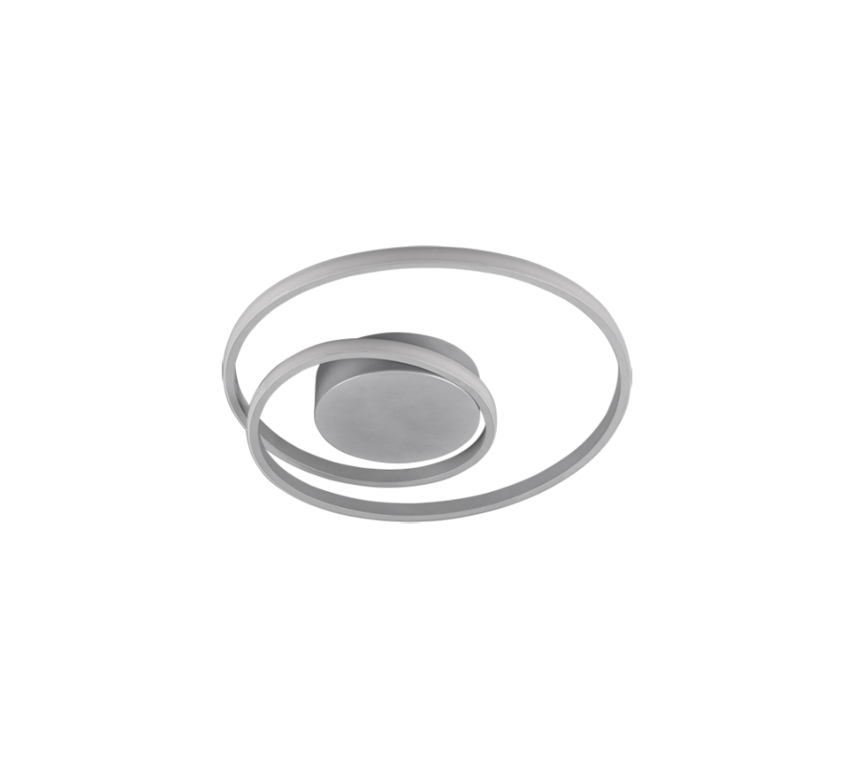 Zibal LED ceiling lamp grey — R62911187