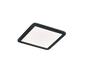 Camillus LED ceiling lamp 30x30 cm matt black — R62931832