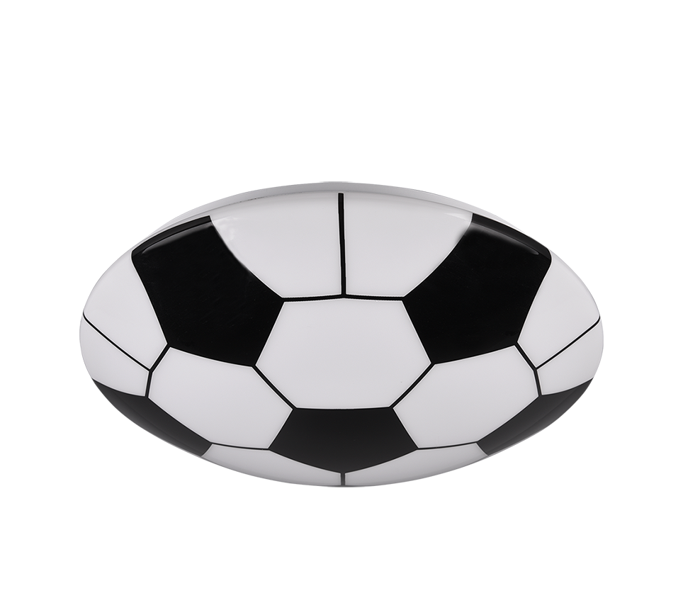 Kloppi LED ceiling lamp black/white — R62941101