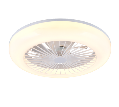 Mora LED ceiling fan white — R64032101
