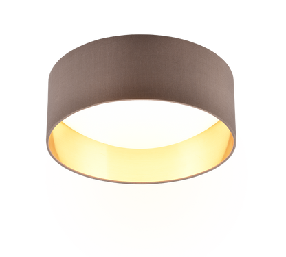 Locarno LED ceiling lamp 28 cm greige — R64191141