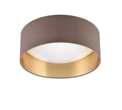 Locarno LED ceiling lamp 28 cm greige — R64191141