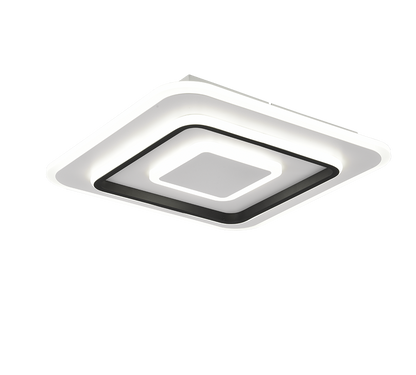 Jora LED ceiling lamp 40x40 cm matt white — R64293131