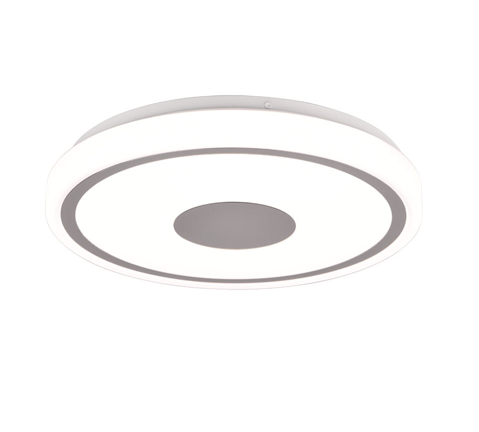 Bunda LED ceiling lamp 34 cm chrome — R64361106