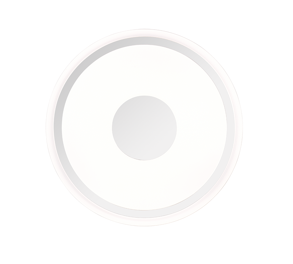 Bunda LED ceiling lamp 34 cm chrome — R64361106