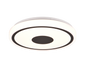 Bunda LED ceiling lamp 34 cm matt black — R64361132