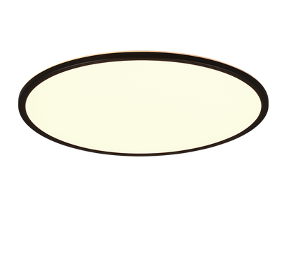 Scott LED ceiling lamp 50 cm matt black — R64381032