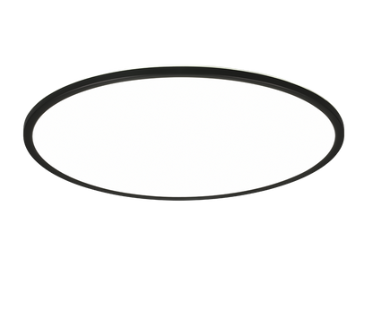 Scott LED ceiling lamp 50 cm matt black — R64381032