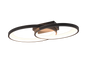 Malaga LED ceiling lamp matt black — R64482134