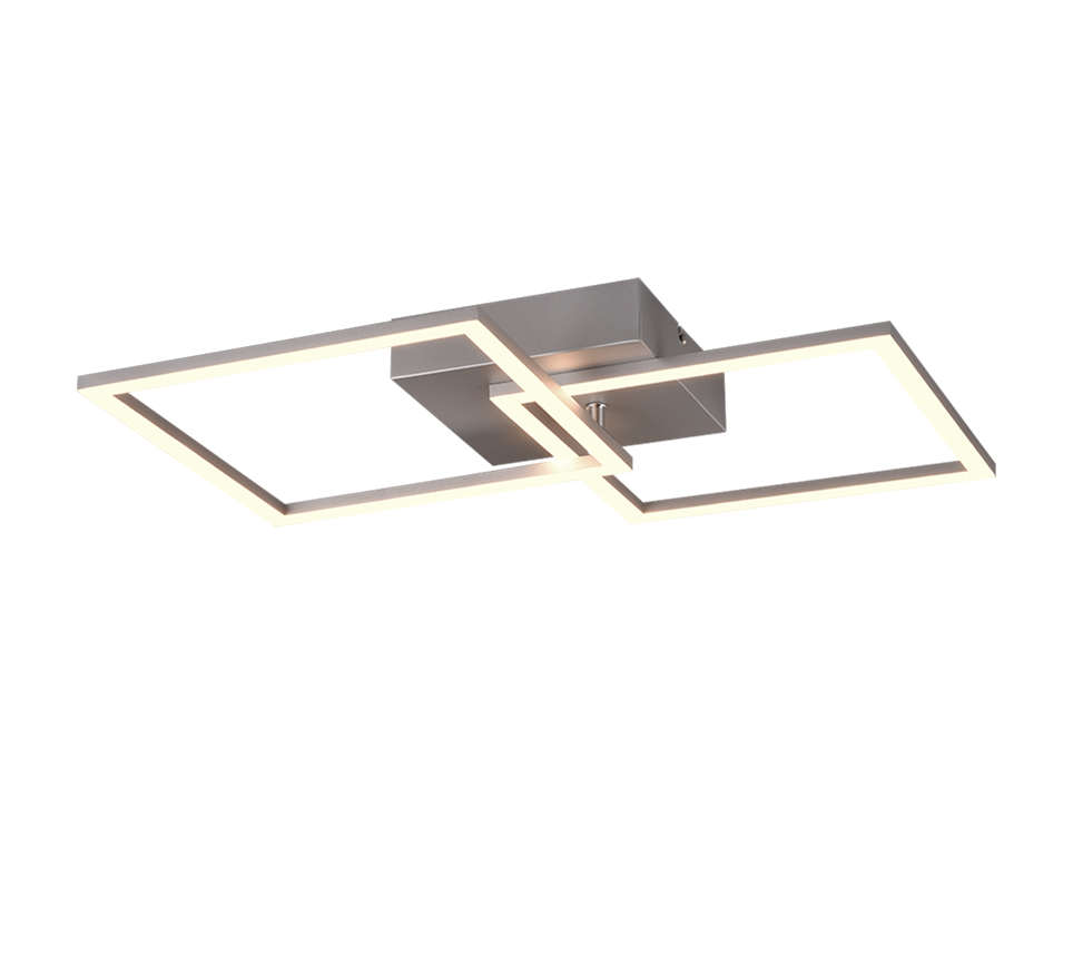 Trail LED ceiling lamp 2-pc grey — R64492187