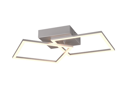 Trail LED ceiling lamp 2-pc grey — R64492187