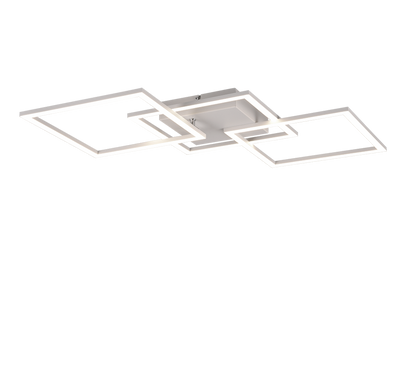 Trail LED ceiling lamp 3-pc matt white — R64493131
