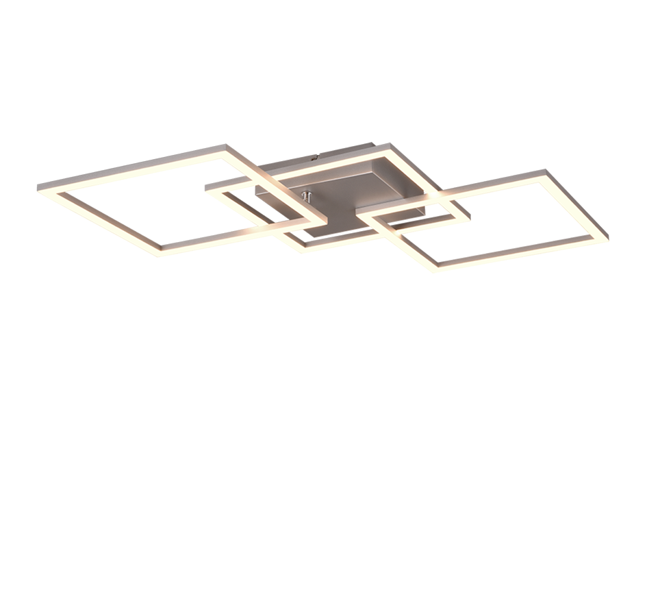 Trail LED ceiling lamp 3-pc grey — R64493187
