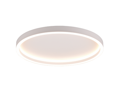 Rotonda LED ceiling lamp round matt white — R64502131