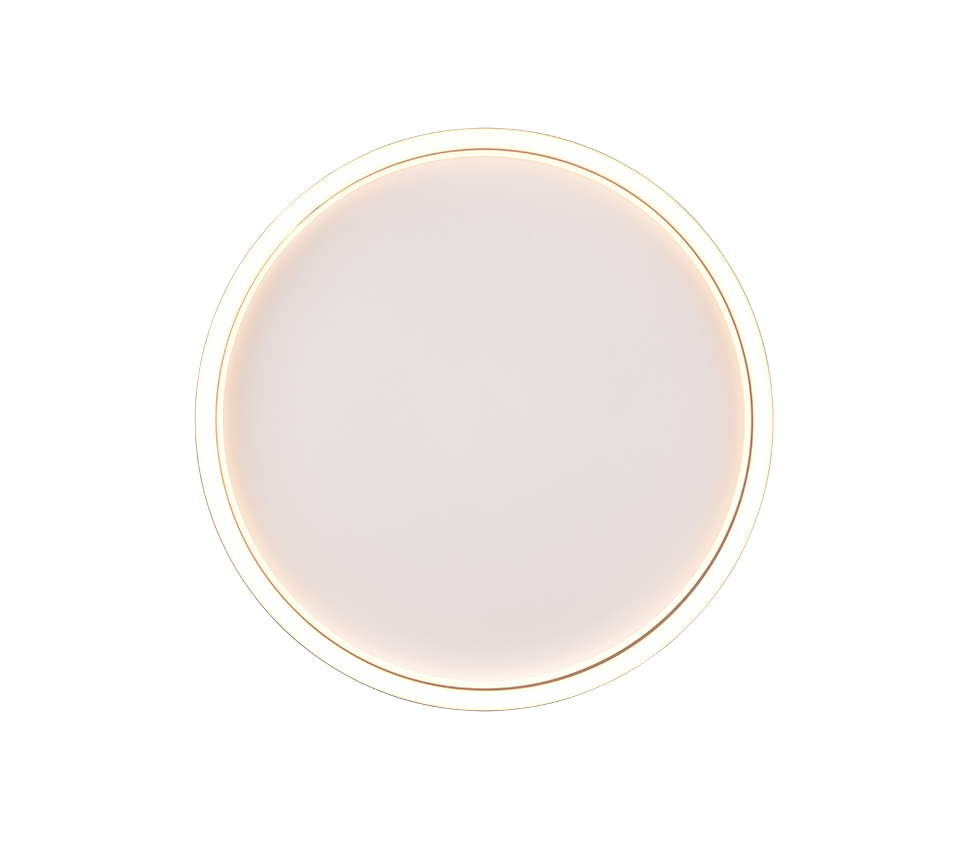 Rotonda LED ceiling lamp round matt black — R64502132