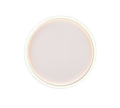 Rotonda LED ceiling lamp round matt black — R64502132