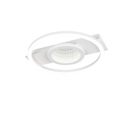 Wheeler LED ceiling lamp round matt white 4000K — R64801131