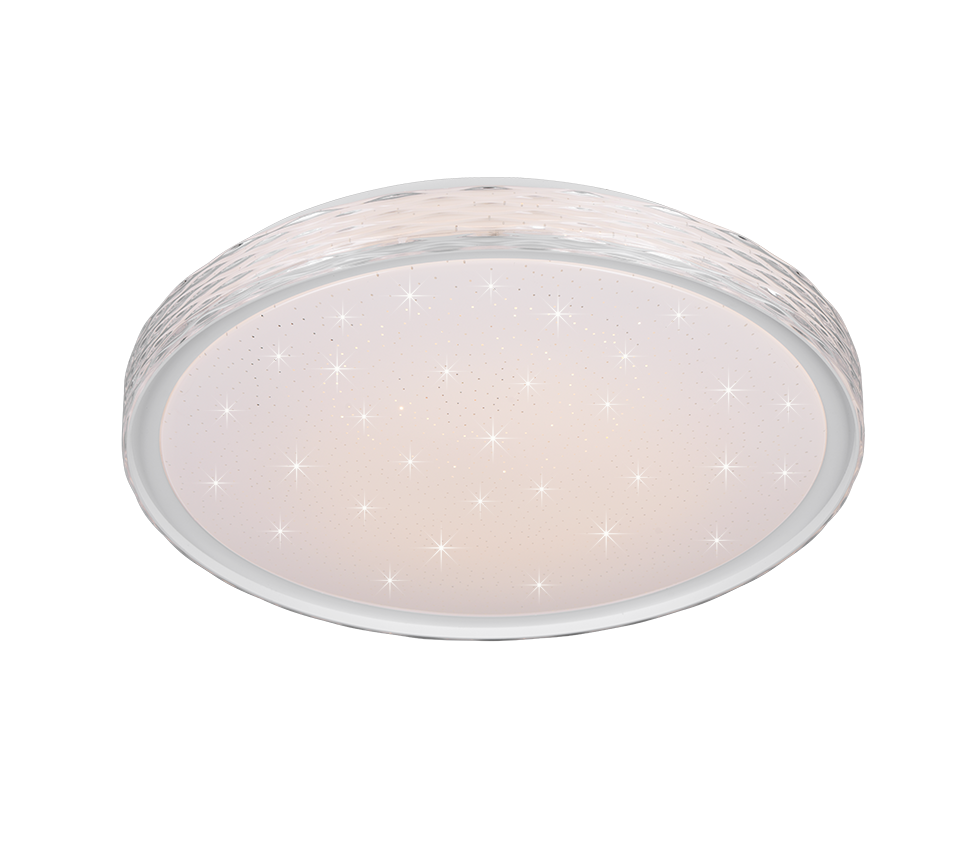 Varda LED ceiling lamp 39 cm white — R64811101