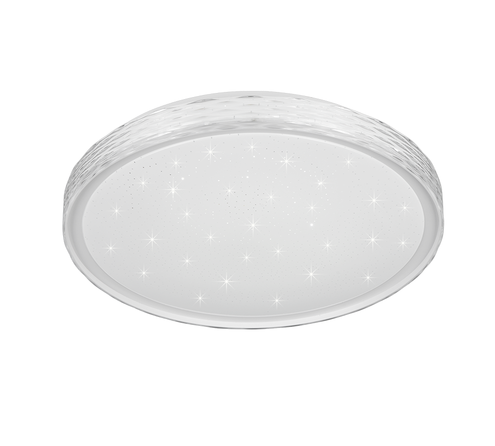 Varda LED ceiling lamp 39 cm white — R64811101