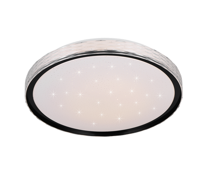 Varda LED ceiling lamp 39 cm black — R64811102