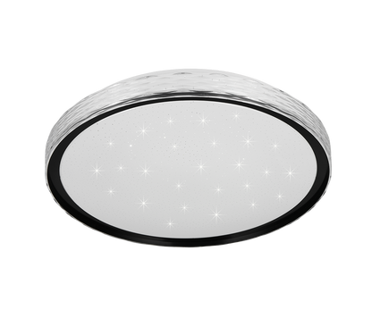 Varda LED ceiling lamp 39 cm black — R64811102