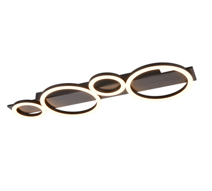 Lumos LED ceiling lamp aluminium — R64821109