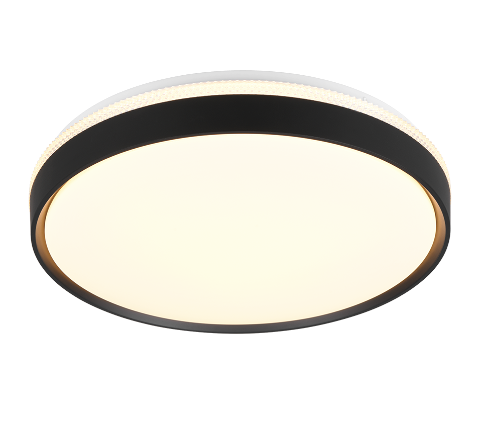 Spacy LED ceiling lamp matt black — R64851132