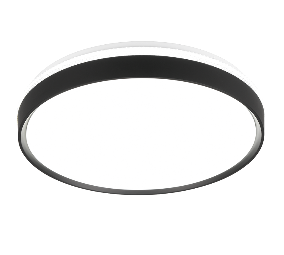 Spacy LED ceiling lamp matt black — R64851132