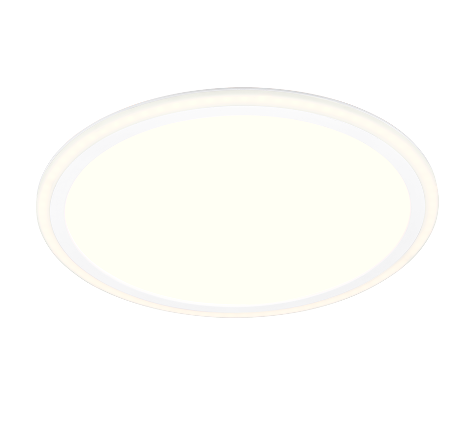Cora LED ceiling lamp 45 cm white — R64882901
