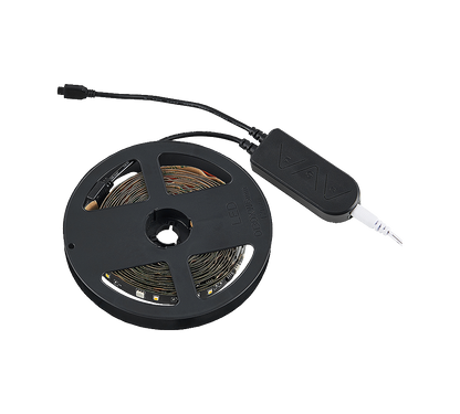 Racer LED stripe 5 m black RGB — R65555102