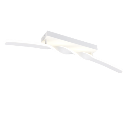 Ginko LED ceiling lamp matt white 4000K — R65791131