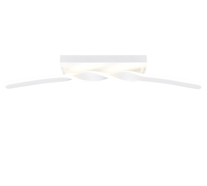 Ginko LED ceiling lamp matt white 4000K — R65791131
