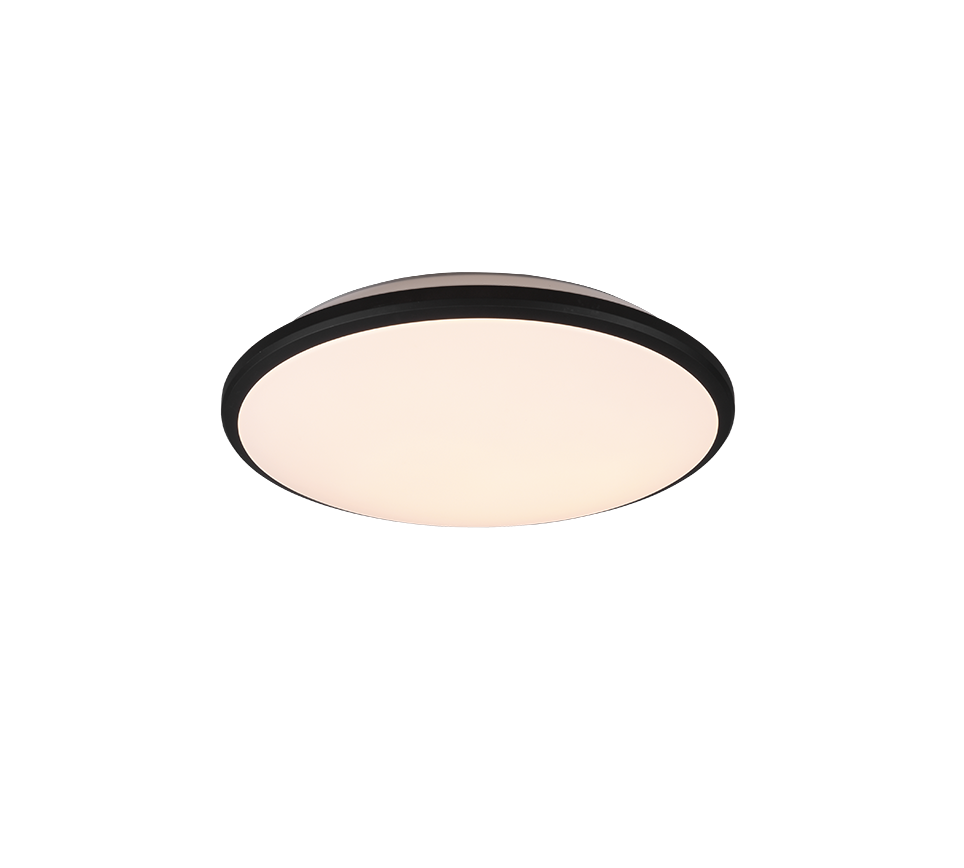 Limbus LED ceiling lamp 34 cm matt black — R67021132