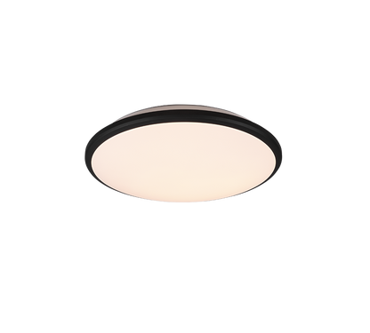 Limbus LED ceiling lamp 34 cm matt black — R67021132