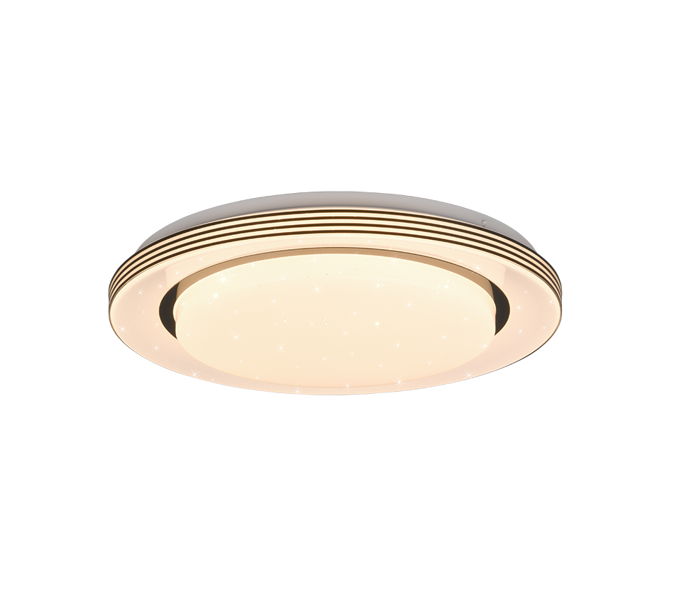 Atria LED ceiling lamp 38 cm matt black — R67041032