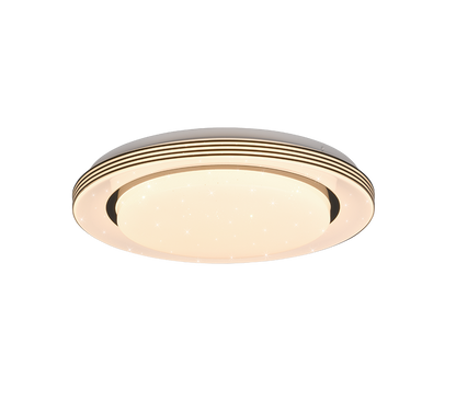 Atria LED ceiling lamp 38 cm matt black — R67041032