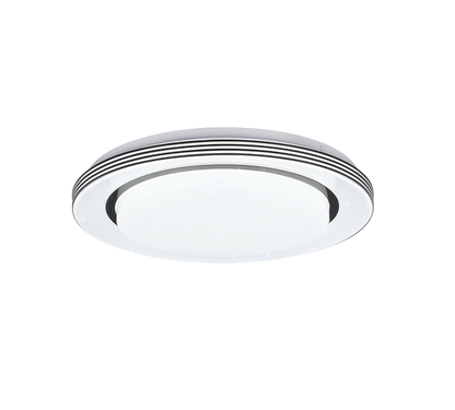 Atria LED ceiling lamp 38 cm matt black — R67041032