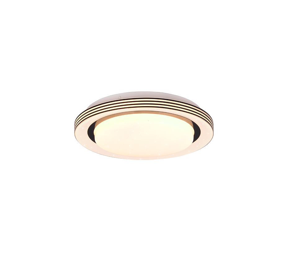 Atria LED ceiling lamp 27 cm matt black — R67042832