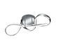 Perugia LED ceiling lamp chrome 4000K — R67091106