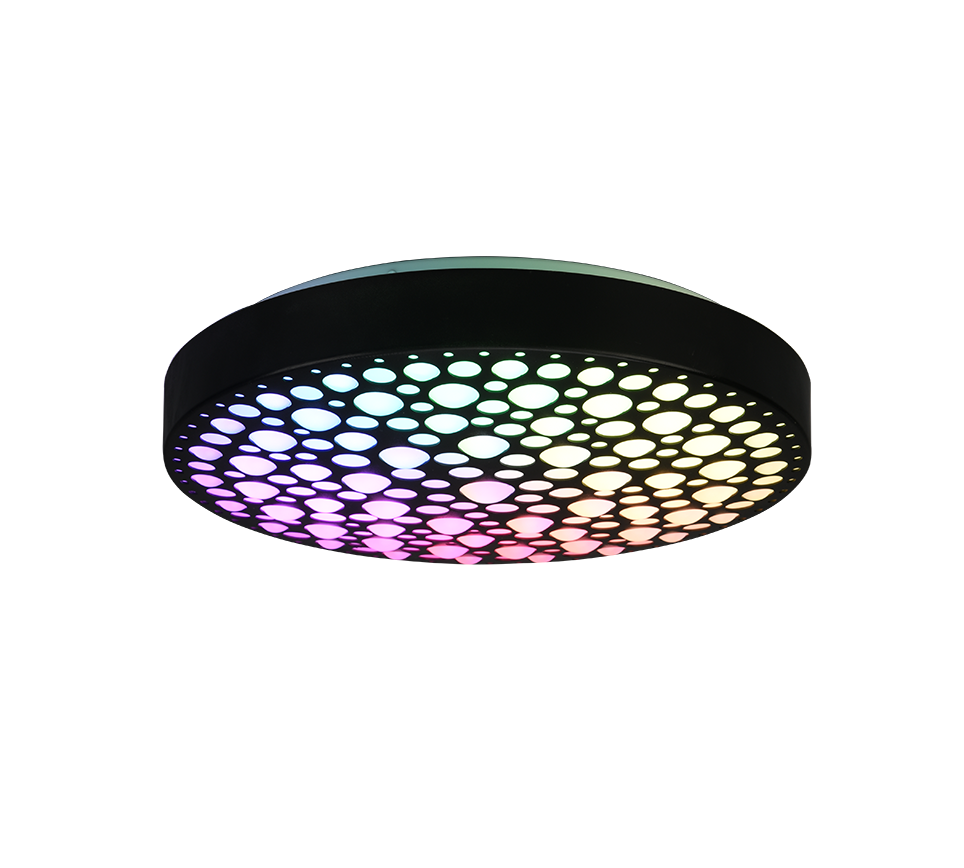 Chizu LED ceiling lamp black RGB — R67161132