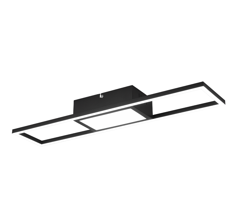 Rigido LED ceiling lamp matt black — R67172132