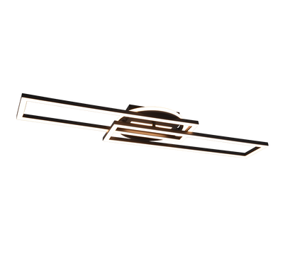 Twister LED ceiling lamp matt black — R67183132