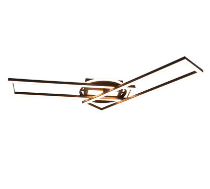 Twister LED ceiling lamp matt black — R67183132