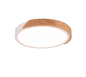 Jano LED ceiling lamp matt white/wood — R67201131